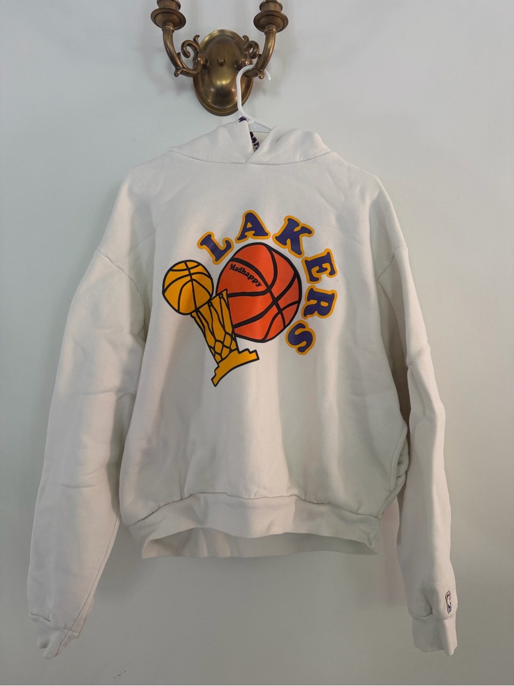 Madhappy Lakers White Hoodie